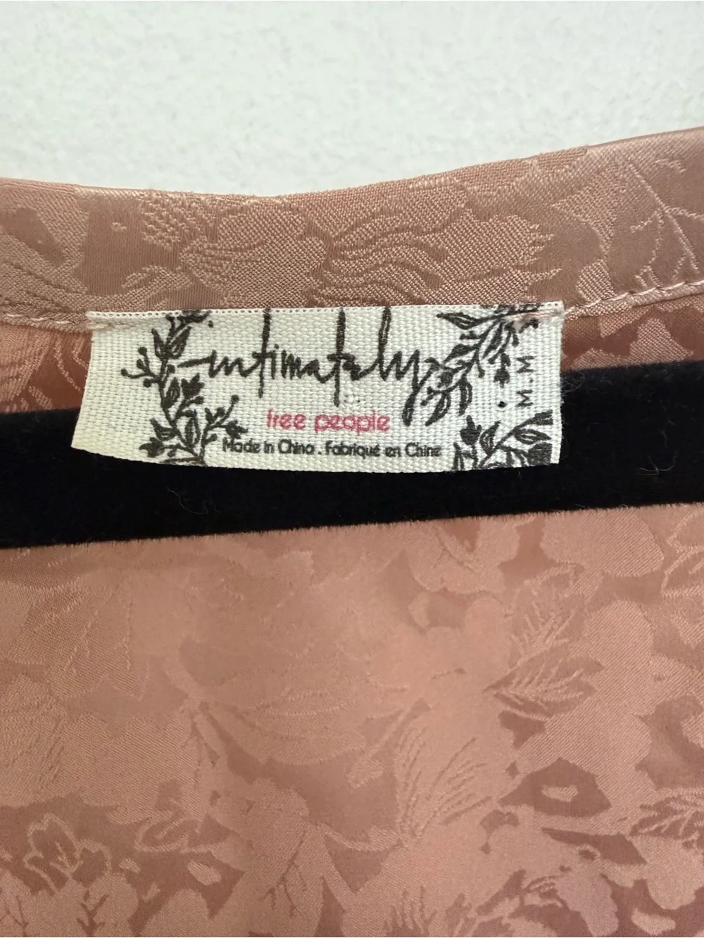Free People satin crop